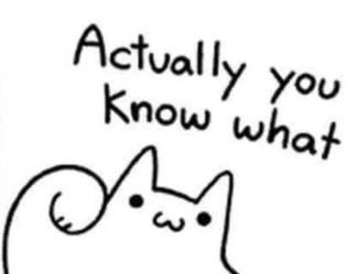 I won't even argue.  
  
Let's just throw hands.