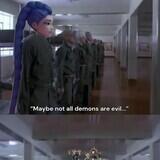 sweeping funny yellowish