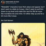 Relatable vs Escapist