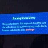 You can't stack stat boosts in Z-A